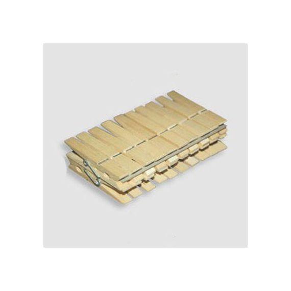 Прищепки для белья 20шт деревянные ЭКО 9605/Z029