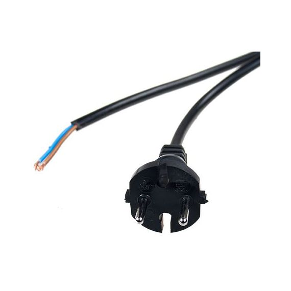 Шнур с э/в  (ПВС-ВП 2*0,75) 2,2м белый 11-1306