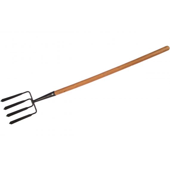 Вилы копальные GRINDA 4-х рогие с дер.черенком  39722