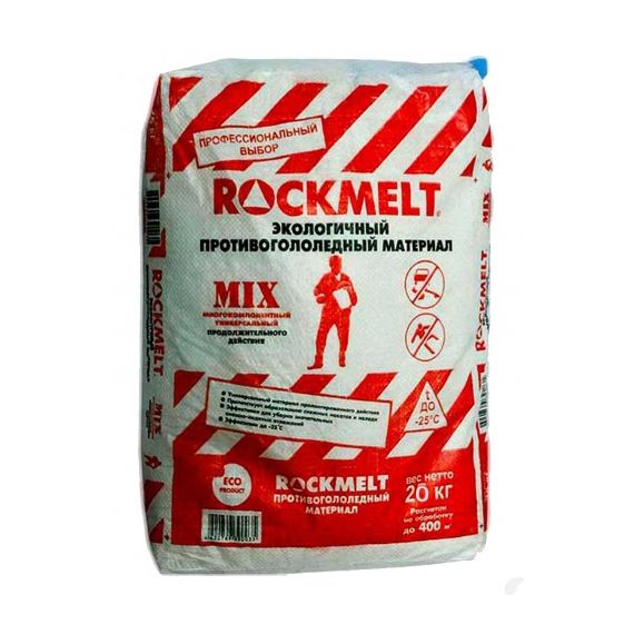 Рокмелт MIX противогололед. мат-ал 20кг