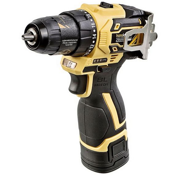 Дрель аккумуляторная Hanskonner HCD1645BLC б/щ 14,4В 45Нм 2х2.0Ач
