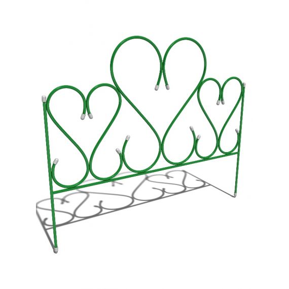 Заборчик АМУРНЫЙ большой металл.1 шт.