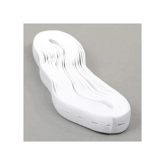 Резинка вязаная с перфорацией 20 мм, 10 м  6906846