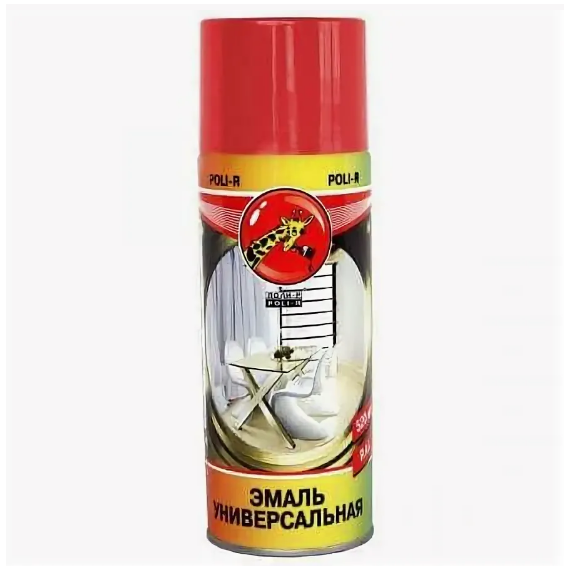 Эмаль Поли-Р аэроз.глянц. белая 520мл  15702
