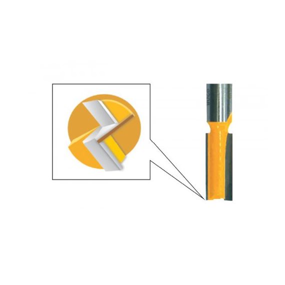 Фреза пазовая прямая ЭНКОР 16х30мм хв.12мм.  46042