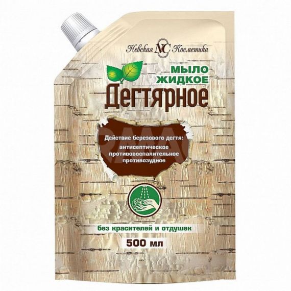 Мыло  ЖИДКОЕ Дой Пак Дегтярное 500 мл  12138
