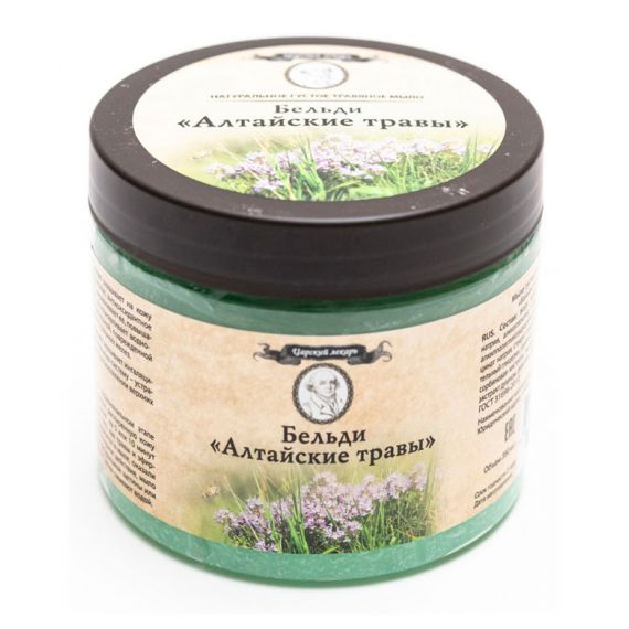 Мыло густое травяное Бельди в ассортименте 380мл