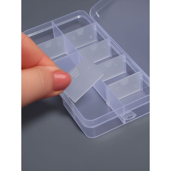 Органайзер для хранения мелочей, с подвесом, 10 ячеек, 13×7×2.2 см, 3633389