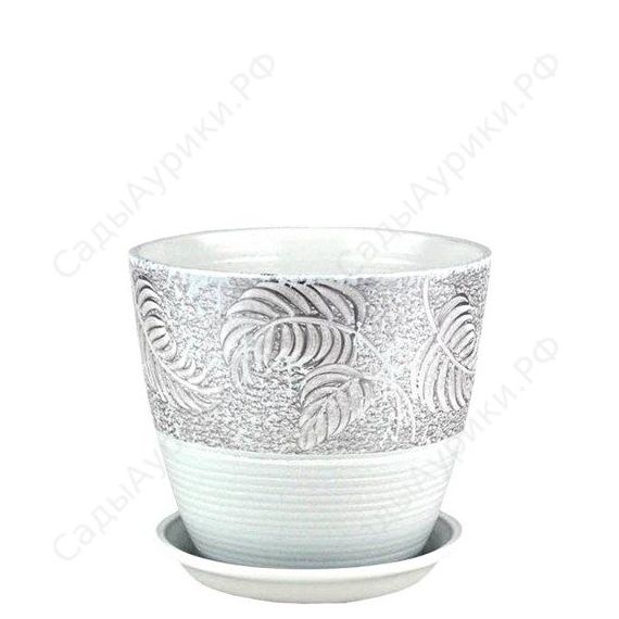 Горшок Бутон Палеолит сер.15 см 601677/ РС107/2