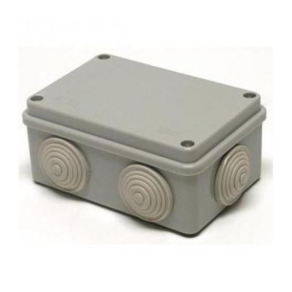 Коробка распаячная о/у 120*80*50мм 6 вводов ТУСО