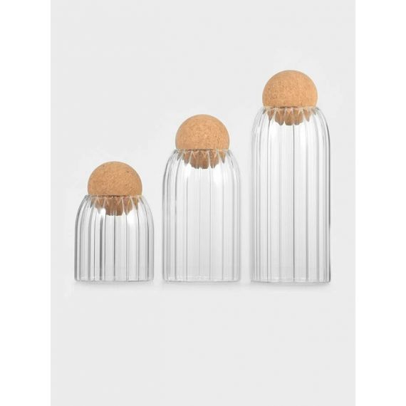 Банки для хранения сыпучих «Эко», 3 предмета  5429707