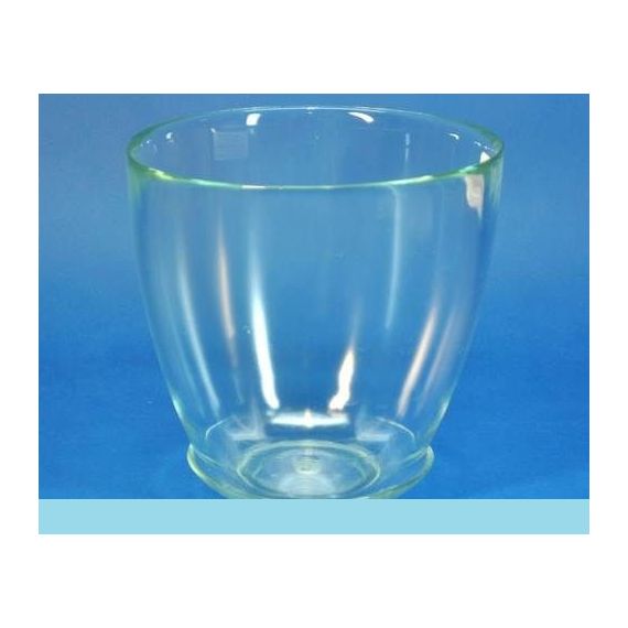Горшок стекл.5 d20см. прозрачный  4683