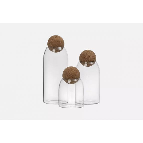 Банки для сыпучих Magistro «Эко», 3 предмета  5429706