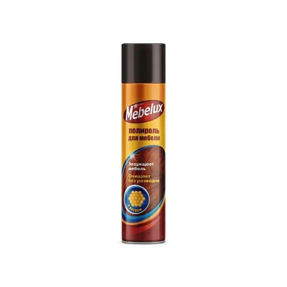 МЕБЕЛЮКС полироль (с пчелиным воском) 300мл
