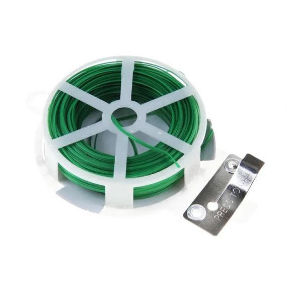 Проволока стальная для подвязки растений в ПВХ оплетке РЕПКА 300003  47309