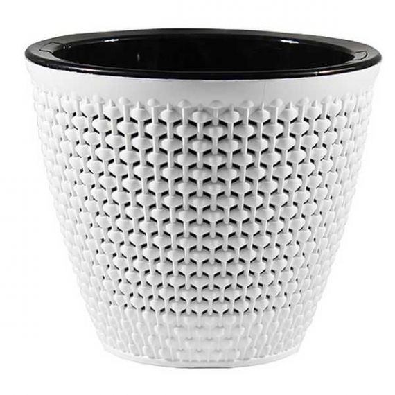 Кашпо РОТАНГ d15,5см h17см 1,6л в ассортименте