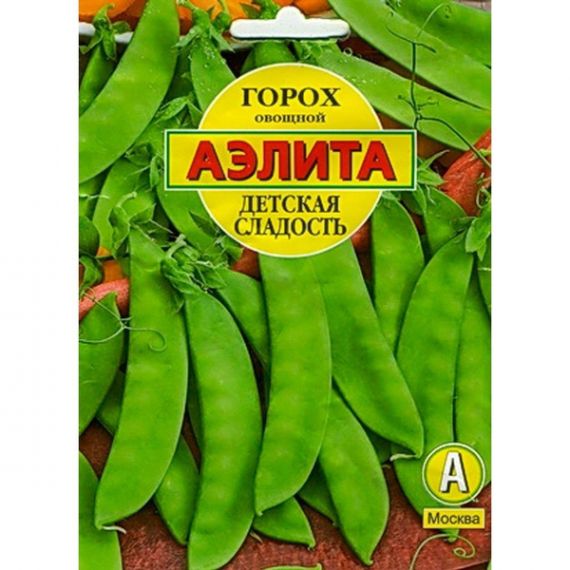 Семена Аэлита Горох овощной Детская сладость 25г