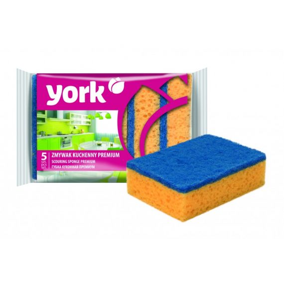 Губки кухонные York Premium 5шт  030300