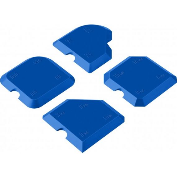 Набор шпателей для формирования швов герметика 4шт ЗУБР НШГ-16, 1015-H4