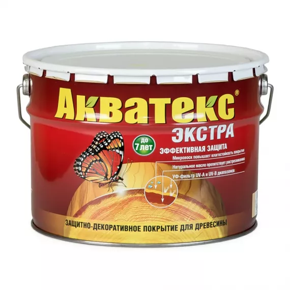 Акватекс-Экстра 9л орех, изображение 2