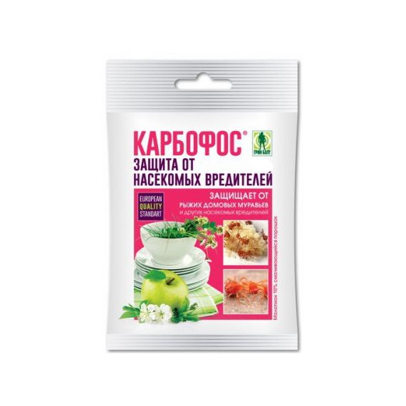 СРЕДСТВО ОТ НАСЕКОМЫХ "КАРБОФОС" (ГРИН БЭЛТ), 60 ГР. 58952/310396/134-1