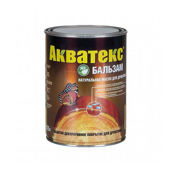 Акватекс-БАЛЬЗАМ 0,75л Эбеновое дерево  45787