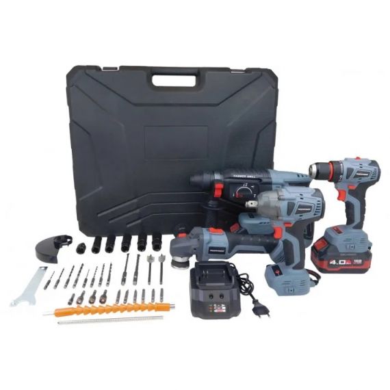 Набор аккумуляторный бесщеточный  PROFIPOWER 4в1 ProfiSet-4F18 E0093