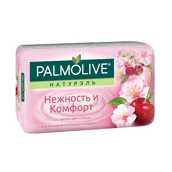 Мыло Palmolive 90гр Натурэль Нежность и комфорт Цветок вишни
