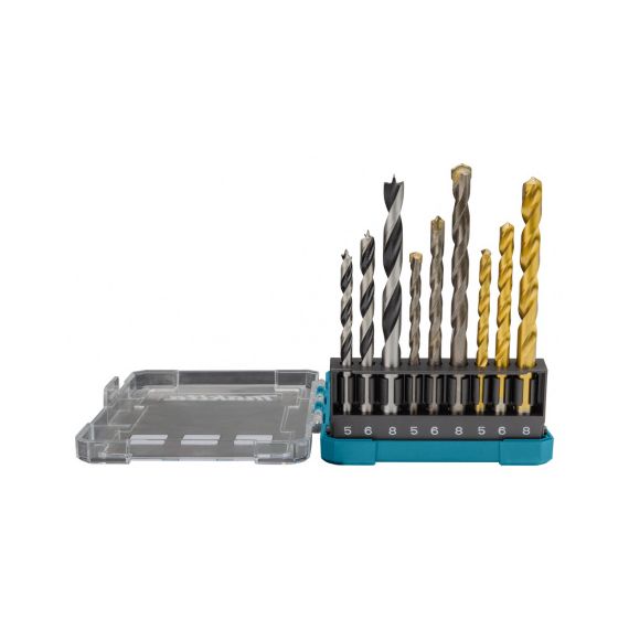 Набор сверл по камню, дереву и металлу Makita D-71962 9шт  205238