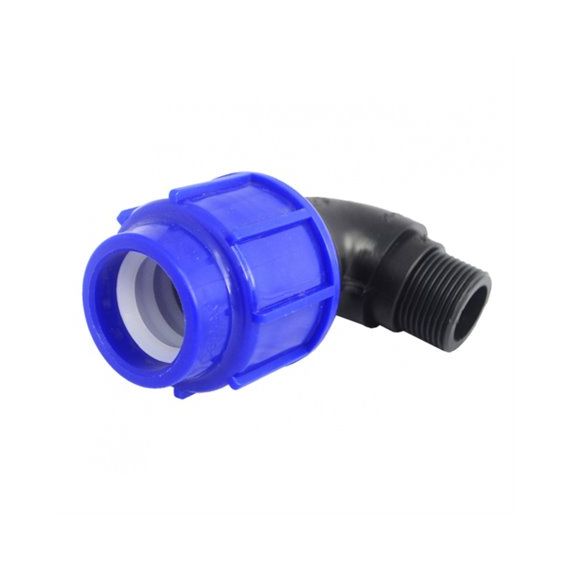 Отвод компресс НР Дн40*1 1/2*90°  127-4371