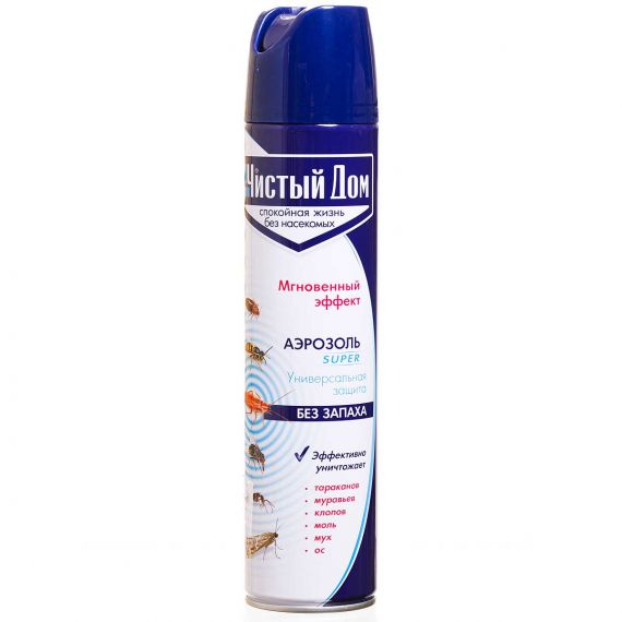 Ср-во Чистый дом универсальное (аэрозоль) 600мл  02-852,96462