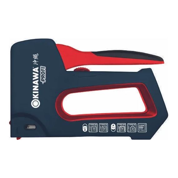 Степлер строительный для скоб Okinawa Profi   2365