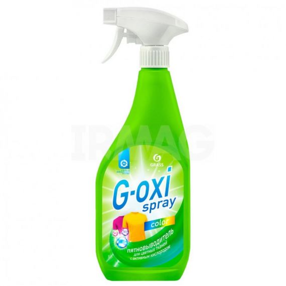 Пятновыводитель GRASS G-oxi spray 600мл жидкий  125495