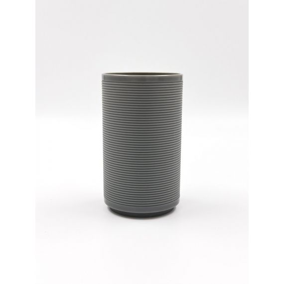 Пластиковый стакан серый вельвет  13917