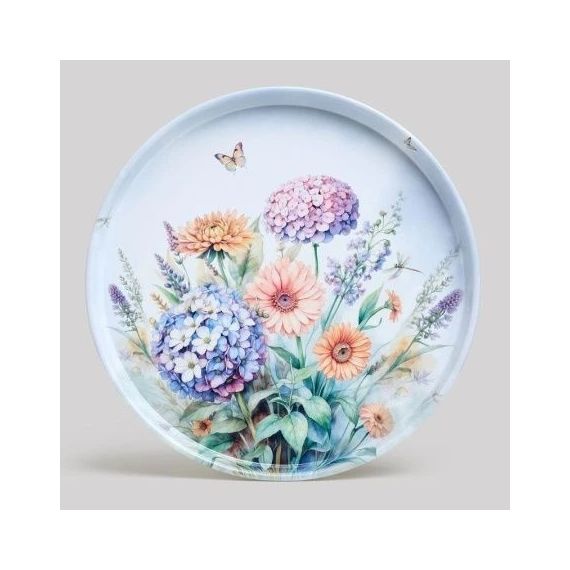 Поднос 33см "Floral eden"	898246  544246