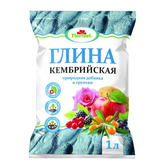 Глина кембрийская голубая 1л