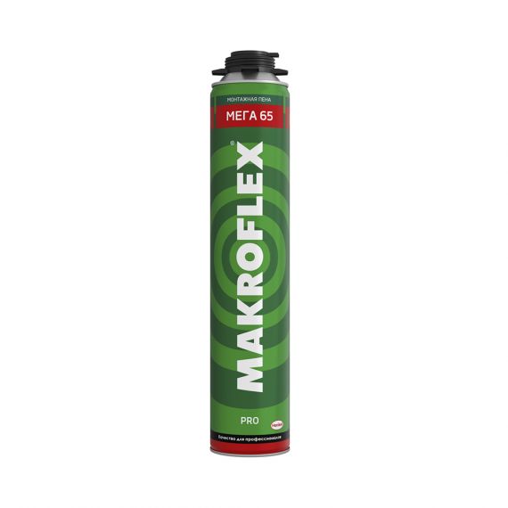 Пена монтажная MAKROFLEX МЕГА 65 ПРОФИ 850мл (12)  273506