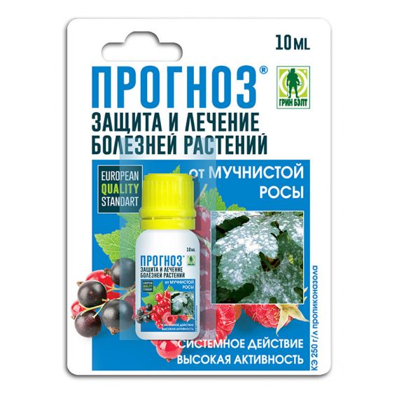 ПРОГНОЗ Фунгицид от мучнистой росы и др. забол 10мл, изображение 2