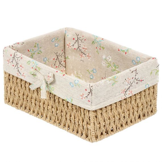 Корзина 26*18*12см, прямоугольная, плетеная, Y4-7678/ 455265