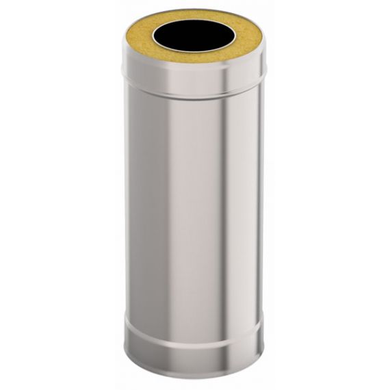 Труба-сэндвич оц.+нерж. (0,5мм) 150*220 0,5м  007358