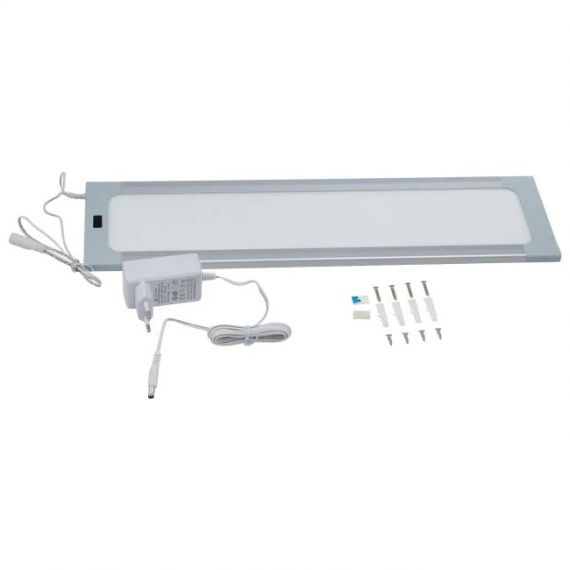 Панель светодиодная Uniel ULI-F42-7,5W/4200K/DIM SENSOR IP20 SILVER  2885