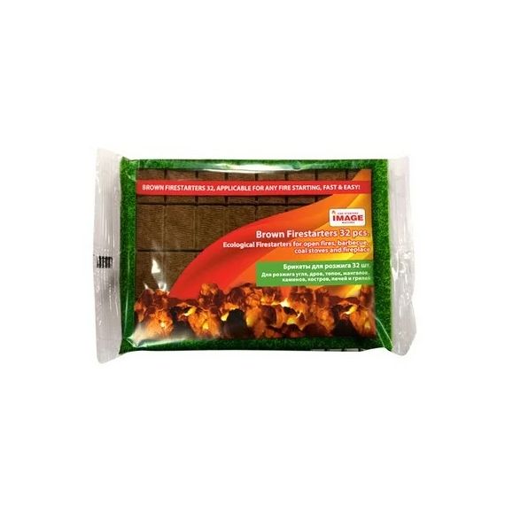 Брикеты древеснопарафиновые Image, 32 шт, 182551