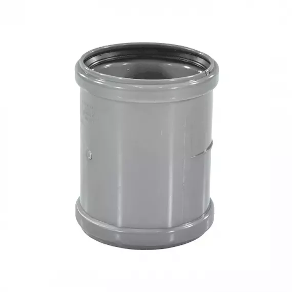 Муфта НПВХ сер б/н Дн50 в/к 128-6459, изображение 2