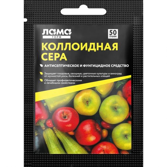 Сера коллоидная 50г Лама-торф  23193