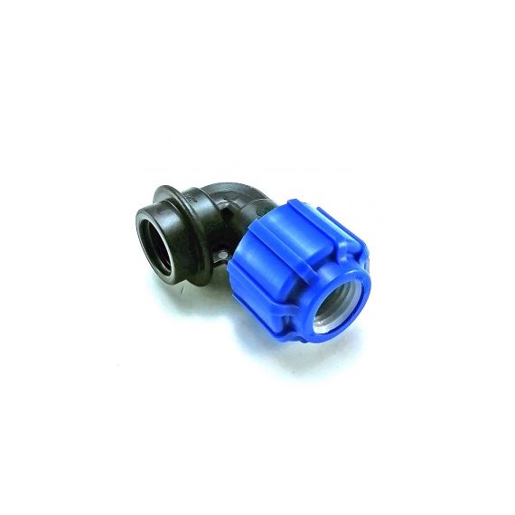 Отвод компресс ВР Дн25*3/4*90°  027-0294