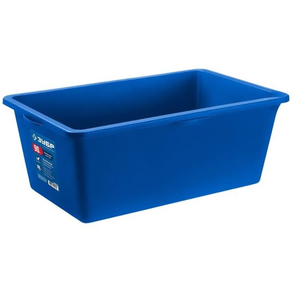 Таз строительный 90л прямоугольный усиленный ЗУБР  06096-90