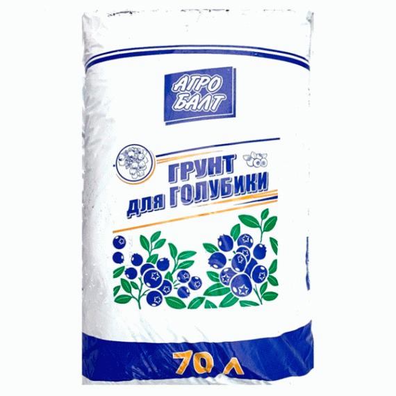 Грунт Агробалт для голубики 70л фр.10-20мм pH3,7-4,7  10955