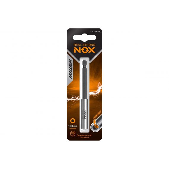 Держатель магнитный для бит 100мм NOX  350100
