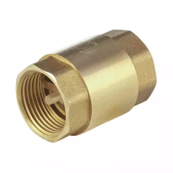 Клапан Aquasfera обратный, латунь, пружинный, Ду25 Ру40 3002-03 019-0691, изображение 2