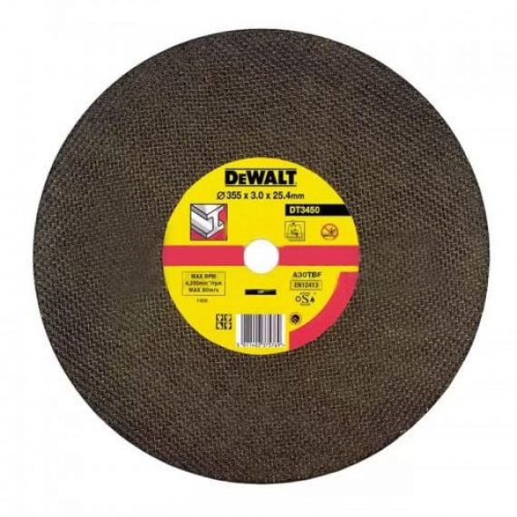 Круг отрезной DeWALT DT320540-QZ 125*1,0*22,23мм   21846